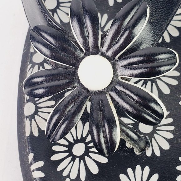 KID CONNECTION Flower Power Thong Sandal Sz 4 - Picture 10 of 12